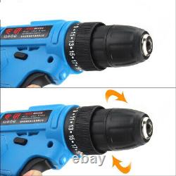 Cordless Drill Set Electric Screwdriver Battery 18V Drilling Tool Lightweight