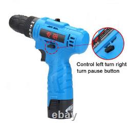 Cordless Drill Set Electric Screwdriver Battery 18V Drilling Tool Lightweight