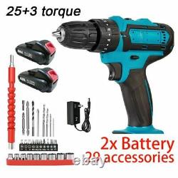 Cordless Electric Drill 88V Adjustable Operating Speed Rotary Hammer Home DIY