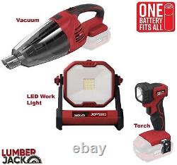 Cordless Impact Driver Drill with 20V 4Ah Lithium Battery & Lumberjack Charger