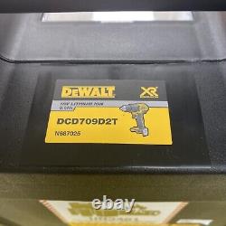 DEWALT DCD709 18V XR Brushless Combi Drill Bundle
