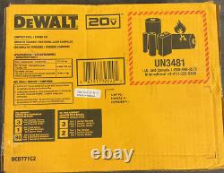 DEWALT DCD771C2 20V MAX Li-Ion 1/2 in. Cordless Drill/Driver Kit (1.3 Ah)