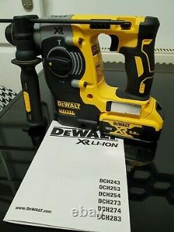 DEWALT DCH273N 18V XR Li-Ion SDS+ Plus Rotary Hammer Drill + 5.0ah Dewalt XR bat