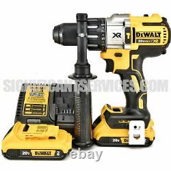 DeWALT DCD996B 20V MAX XR 2.0 Ah Li-Ion Brushless 3-Speed 1/2 Hammer Drill Kit