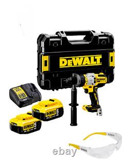 DeWALT DCD999P2 High Power 1300W Combi Hammer Drill Kit 2x 5.0Ah LED