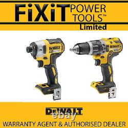 DeWALT DCF887N 18v 3-Speed Impact Driver & DCD796N 18v Combi Drill Bare Units