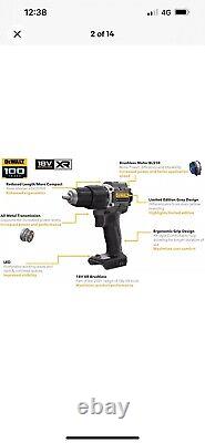 DeWalt 100 Year Anniversary Limited Edition DCD100M1T-GB Black Combi Drill 5ah