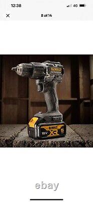 DeWalt 100 Year Anniversary Limited Edition DCD100M1T-GB Black Combi Drill 5ah