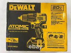 DeWalt Atomic 20V Brushless 1/2 Hammer Drill Driver DCD709C2