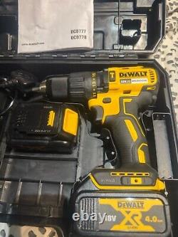 DeWalt Combi Drill Cordless 18V 2x4Ah Li-ion DCD778M2T-GB Brushless Compact