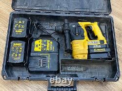 DeWalt DC223 24V Cordless Hammer Drill+ Case + Charger + 3 Batteries & charger