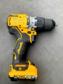 DeWalt DCD706 12V 2 Speed Brushless XR Combi Hammer Drill + 1x 2Ah batteryDCB127