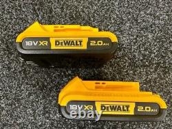 DeWalt DCD709 XR Brushless Combi Drill 2 x 18V 2.0Ah Batteries + Charger