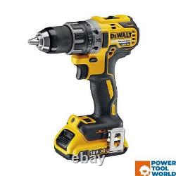 DeWalt DCD791D2 18v XR Brushless Compact Drill Driver Inc 2x 2.0Ah Batts In T