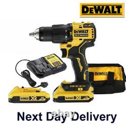 DeWalt DCD795D2W 18V XR Brushless Compact Combi Drill Driver 2 x 2.0Ah New