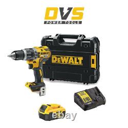 DeWalt DCD796P1 18v XR Brushless Combi Drill 1x 5Ah DCB184 Bat, Charger & Case