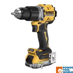 DeWalt DCD805E2T-GB 18v XR Brushless Combi Hammer Drill Inc 2x Powerstack Batts