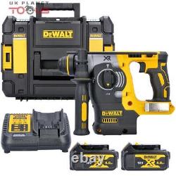 DeWalt DCH273 18V XR Cordless Brushless SDS Plus Rotary Hammer Drill With 2 x