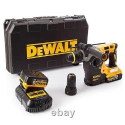 DeWalt DCH274P2 18V Brushless SDS+ Hammer Drill 2 x 5.0Ah Battery Charger & Case