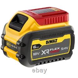 DeWalt DCH333 54V XR Flexvolt SDS Hammer Drill Bare Unit + DCB546 6AH Battery