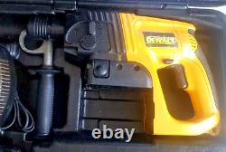 DeWalt DW005 24V SDS Hammer & Chisel Drill, 3 Action, 2 Batteries + Charger +Acc