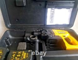 DeWalt DW005 24V SDS Hammer & Chisel Drill, 3 Action, 2 Batteries + Charger +Acc