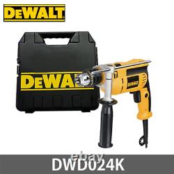DeWalt Impact Drill DWD024K 13mm Professional 650W 2800rpm 3.5lb 220V Corded EMS