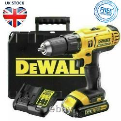DeWalt XR 18V Battery Battery Cordless Combi Drill 2 Variable Speeds With Case