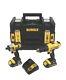 Dewalt Xr 2 X 1.5 Li-ion Cordless Combi Drill & Impact Driver Dcz298s2t? New