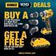 Dewalt 12v Xr Dcd703l2t Brushless X4 Multi-head Drill Driver Charger + 3x 3ah