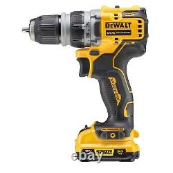 Dewalt 12v XR DCD703L2T Brushless x4 Multi-Head Drill Driver Charger + 3x 3ah