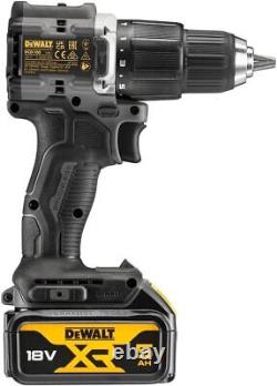 Dewalt 18V XR Cordless Brushless Hybrid Drill DCD100P2T with 2x5Ah charger box