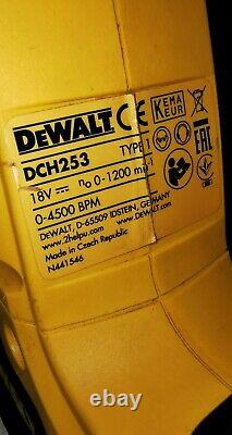 Dewalt 18v SDS DCH253 Lithium Ion Rotary Hammer Drill BODY ONLY VERY GOOD