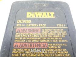 Dewalt 36v Nano Lithium 1/2 Hammer Drill DC900 with DC9000 Charger DC9360 Battery