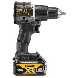 Dewalt DCD100P2T 18V Brushless Combi Drill with 2 x 5Ah Battery Charger & TSTAK