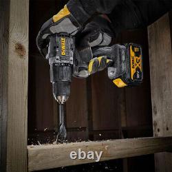 Dewalt DCD100P2T 18V Brushless Combi Drill with 2 x 5Ah Battery Charger & TSTAK