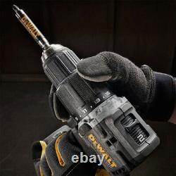 Dewalt DCD100P2T 18V Brushless Combi Drill with 2 x 5Ah Battery Charger & TSTAK