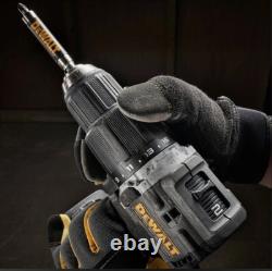 Dewalt DCD100P2T Black 18v XR Brushless Compact Combi Hammer Drill 100 Year