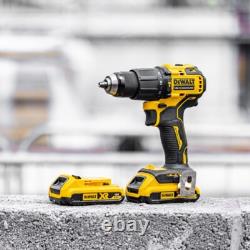 Dewalt DCD709D2T 18v XR Brushless Compact Combi Hammer Drill Tstak 2 x 2.0ah