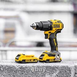 Dewalt DCD709D2T 18v XR Brushless Compact Combi Hammer Drill Tstak 2 x 2.0ah