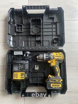 Dewalt DCD796 18V XR Brushless Combi Drill + 3Ah Battery, Charger and Case Used