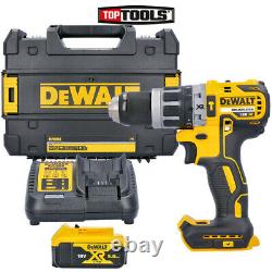 Dewalt DCD796P1 18v XR Brushless Combi Drill + 1 x 5Ah Battery, Charger & Case