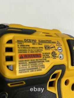 Dewalt DCD797 Tool Connect 20V MAX Brushless 1/2 Hammer/Driver Drill And 2.0Ah