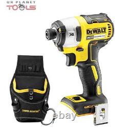 Dewalt DCF887 18V Brushless Impact Driver + Universal Drill Holster Belt