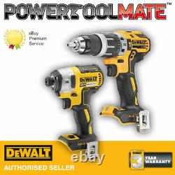 Dewalt DCF887N 18V Brushless Impact Driver With DCD796N Combi Drill Twin Pack