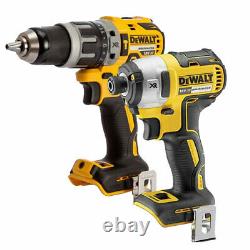 Dewalt DCF887N 18V Brushless Impact Driver with DCD796N Combi Drill Twin Pack