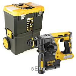 Dewalt DCH273 18V Brushless SDS+ Drill + 19 Heavy Duty Rolling Storage Toolbox