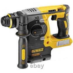 Dewalt DCH273NT XR 18v SDS Brushless Hammer Drill + SDS Bits Chisel + Chuck