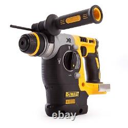 Dewalt DCH273NT XR 18v SDS Brushless Hammer Drill + SDS Bits Chisel + Chuck