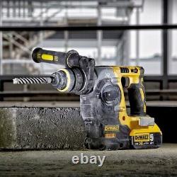 Dewalt DCH273NT XR 18v SDS Brushless Hammer Drill + SDS Bits Chisel + Chuck